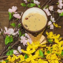 A picture of Kerala Style Ripe Plantains & Lentils Pudding.