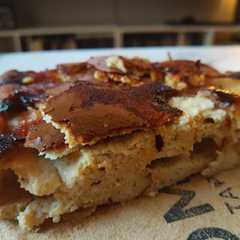 Una foto de Torta invertida de manzana Fit🍏🍎