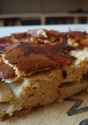 Una foto de Torta invertida de manzana Fit🍏🍎