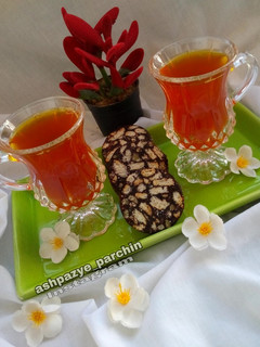 عکسی از دستور چای سبز وبهار نارنج وزعفران 🌸