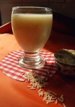 Una foto de Leche de arroz