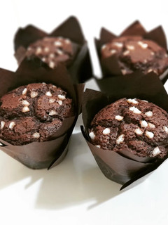 Una foto de Muffins de chocolate
