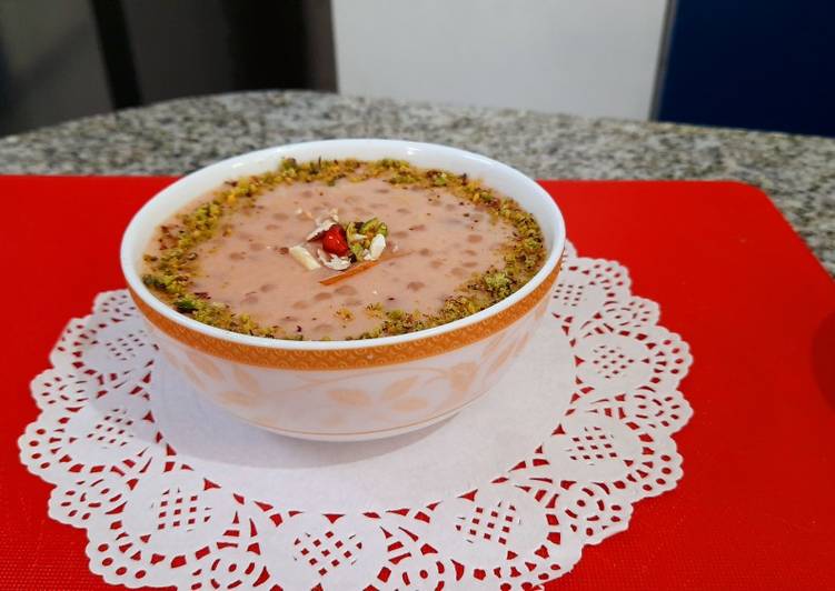 Recipe of Homemade Sabudana Kheer
