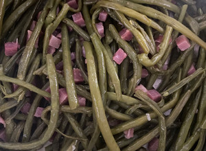 Foto principal de Judías Verdes con taquitos de Jamón Serrano