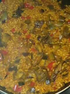 Una foto de Arroz con verduras