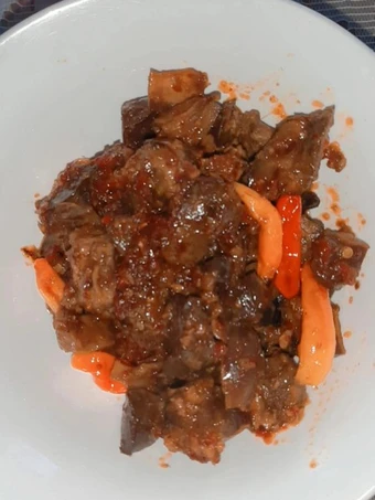 Cara Sederhana Membikin Resep  Sambal goreng ati ampela non MSG yang Menggugah Selera, Bikin Ketagihan