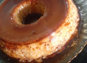 Una foto de Flan casero