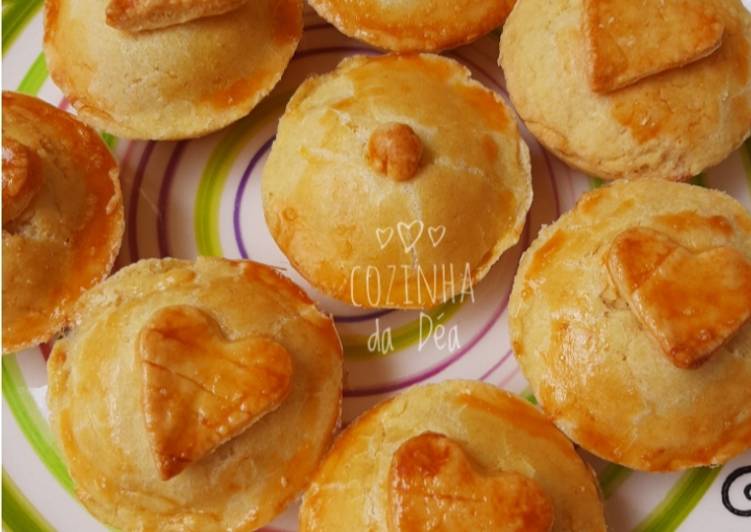 Empadinhas de frango - Tudogosreceitas
