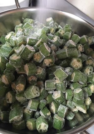 A picture of How to Freeze Okra.