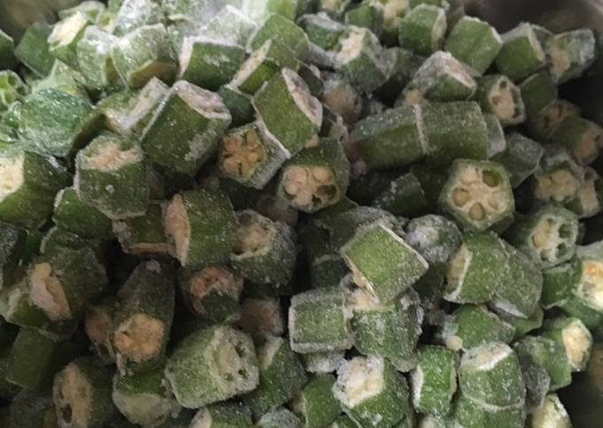 How to Freeze Okra