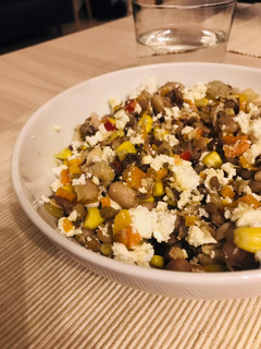 Foto de Salada de Feijão e Cavala