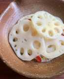 Sweet & Sour Lotus Root