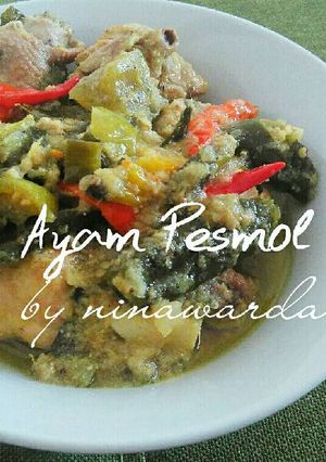 Foto resep Ayam Pesmol Kuah
