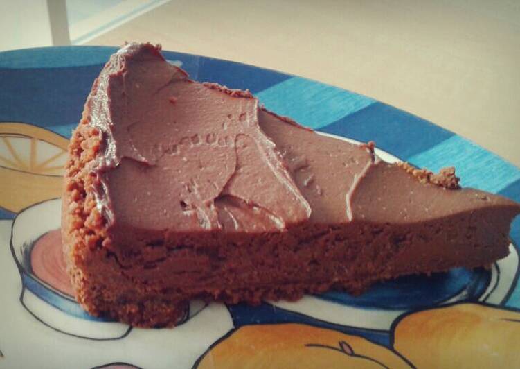 Recipe of Yummy Chocolate & Carob Cheesecake