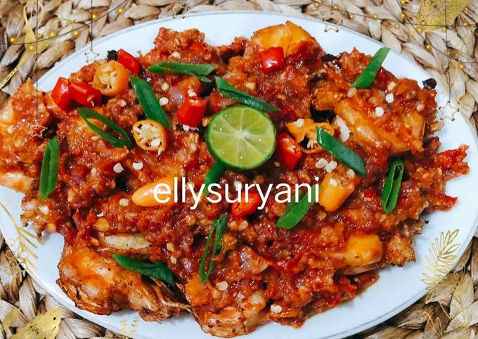 Udang Goreng Sambal Jeletot Sedap Nampol Ala Rumah Kami