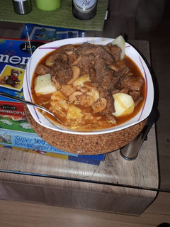 A picture of Gulasch (German Delicacy).