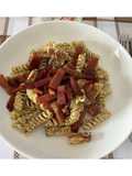 Fusilli integrali al curry con speck croccante🥓