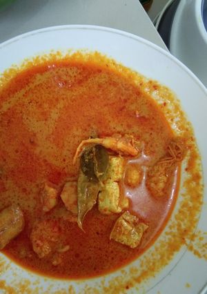Foto resep Gulai udang tahu