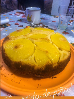 Una foto de Torta invertida de piña🍍