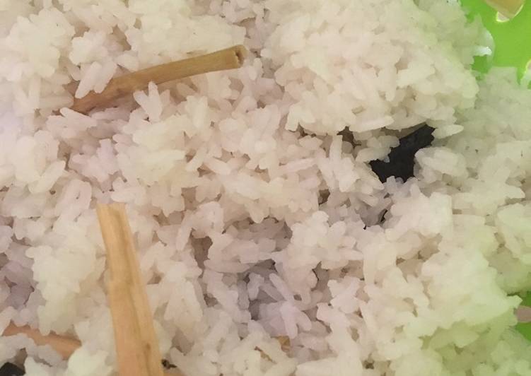 Nasi uduk ricecooker