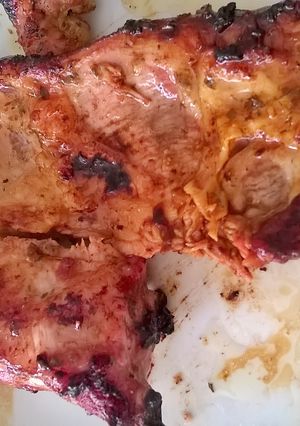 Una foto de Pechito de cerdo al horno