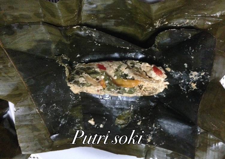 Botok kacang panjang