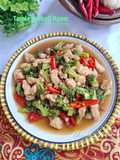 Tumis Brokoli Ayam Fillet Pedas