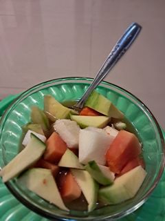 Foto resep Asinan buah sederhana