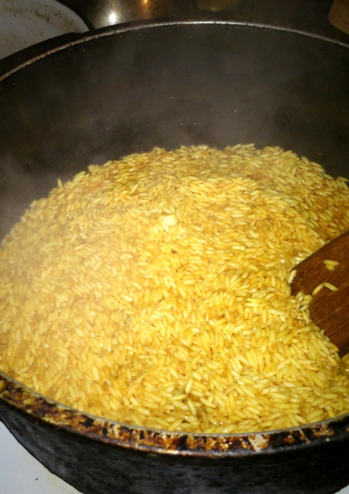 Una foto de Arroz frito