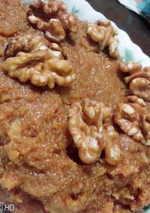 A picture of Akhroti Halwa ❤.
