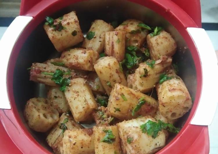 How to Prepare Speedy Masala Kamal kakdi