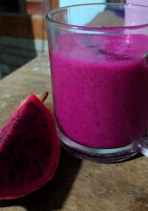 Foto resep Juice Buah Naga Sugar Free