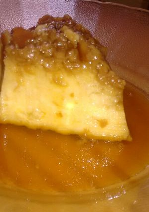 Una foto de Budín de pan sin huevo ni horno riquísimo!!!