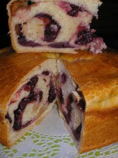 Töltött ünnepi kalács recept fotója