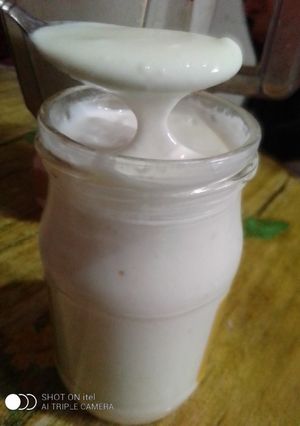 صورة لوصفة مايونيز منزلي بدون بيض