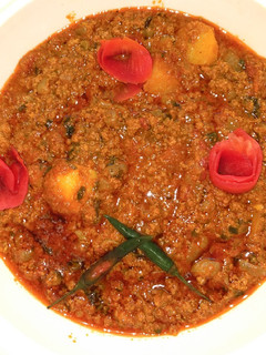 A picture of Mince meat curry.