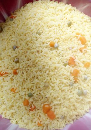 A picture of Simple Fried rice.