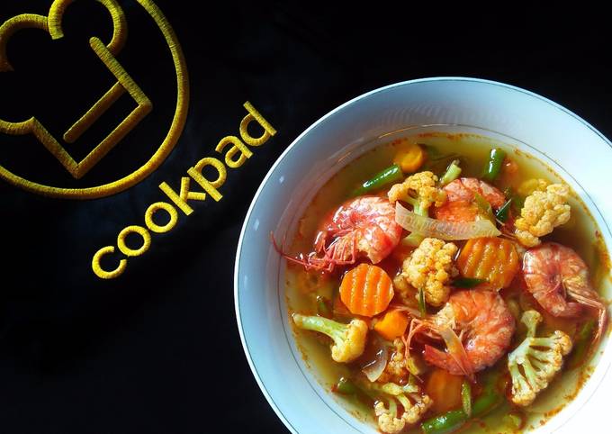 How to Cook Appetizing Tom Yam Udang Pasta Homemade