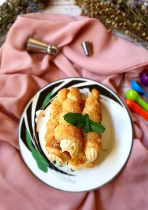 Foto resep Kue cum² pastry isi vla