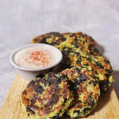 A picture of Zucchini Fritters.