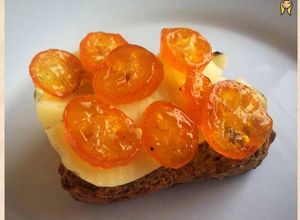 Una foto de Fruta confitada o abrillantada QUINOTOS u otros cítricos