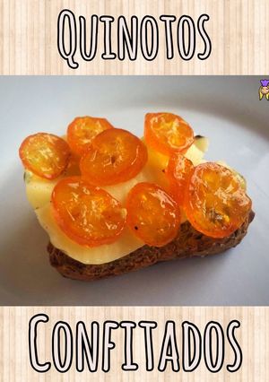 Una foto de Fruta confitada o abrillantada QUINOTOS u otros cítricos