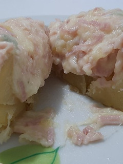 Foto de Batatas recheadas no micro-ondas