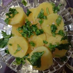 A picture of Sweet potato chaat.