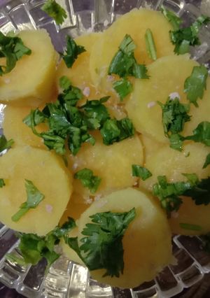 A picture of Sweet potato chaat.