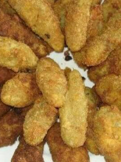 Una foto de Croquetas de plátano maduro