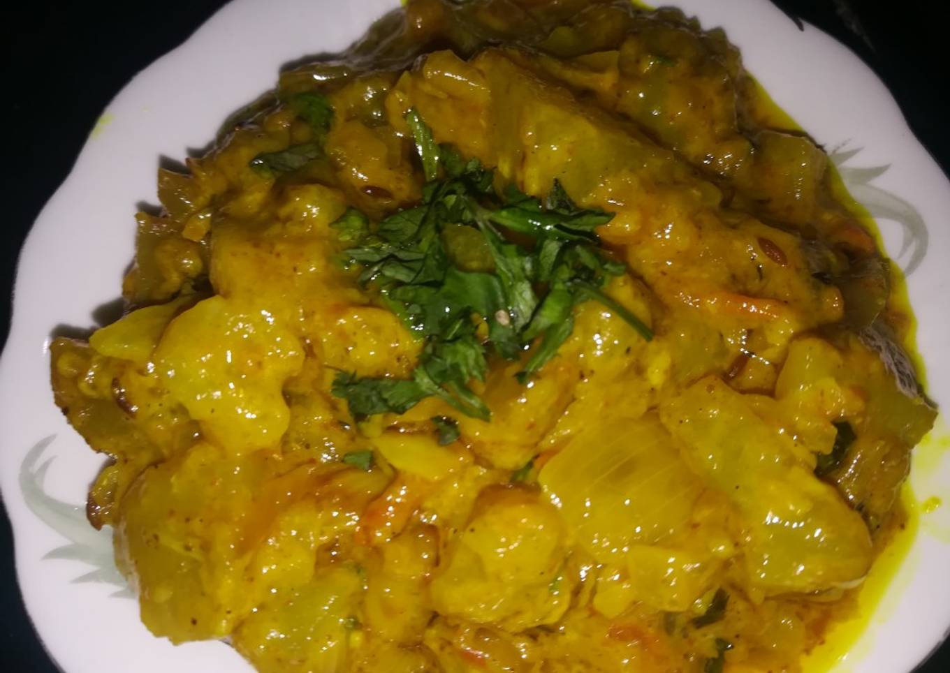 Malai aloo korma