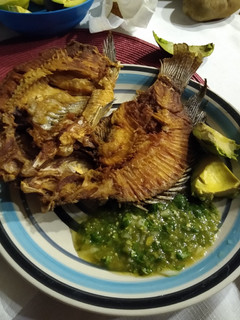 Una foto de Mojarras Fritas