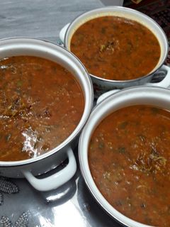 عکسی از دستور آش _بلغور سنتی آذربایجان