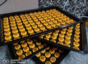 Gambar Tart Bunga Mawar tampa telur